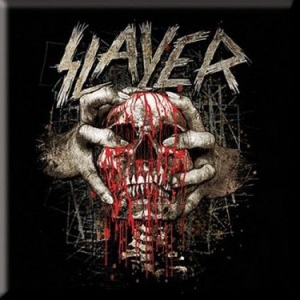 Slayer - Slayer Skull Clench Fridge Magnet i gruppen Minishops / Slayer hos Bengans Skivbutik AB (1556216)
