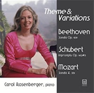 Beethoven / Mozart / Schubert - Themes & Variations i gruppen CD hos Bengans Skivbutik AB (1561692)