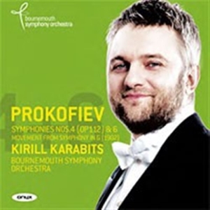 Prokofiev Sergey - Symphonies Nos. 4 & 6 i gruppen CD hos Bengans Skivbutik AB (1705898)