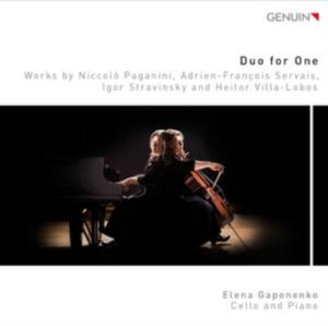 Paganini / Stravinsky / Villa-Lobos - Duo For One i gruppen CD hos Bengans Skivbutik AB (1705910)