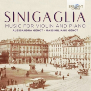 Sinigaglia Leone - Music For Violin And Piano i gruppen CD hos Bengans Skivbutik AB (1708718)