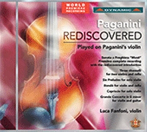 Paganini Niccolo - Paganini Rediscovered i gruppen CD hos Bengans Skivbutik AB (1712679)