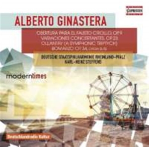 Ginastera Alberto - Orchestral Works i gruppen CD hos Bengans Skivbutik AB (1714327)