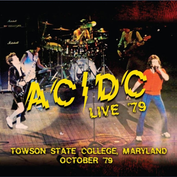 Ac/Dc - Towson State Collage 1979 i gruppen CD / Rock hos Bengans Skivbutik AB (1721295)