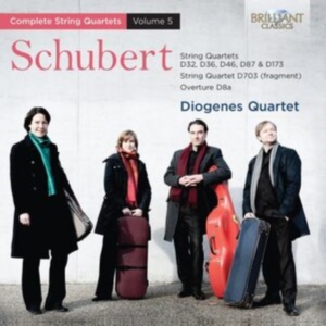 Schubert Franz - String Quartets, Vol. 5 i gruppen CD hos Bengans Skivbutik AB (1733866)