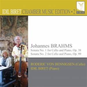 Brahms Johannes - Cello Sonatas Nos. 1 & 2 i gruppen CD / Klassisk hos Bengans Skivbutik AB (1735327)
