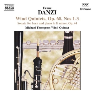 Danzi Franz - Wind Quintets Vol 3 Op 68 i gruppen CD hos Bengans Skivbutik AB (1782896)