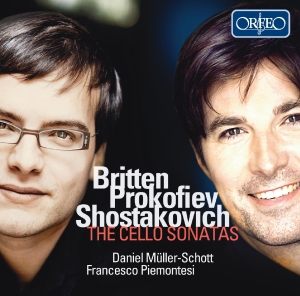 Britten / Prokofiev / Shostakovich - Cello Sonatas i gruppen CD / Klassisk hos Bengans Skivbutik AB (1788303)