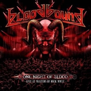 Bloodbound - One Night Of Blood (Dvd / Cd) i gruppen Minishops / Bloodbound hos Bengans Skivbutik AB (1802342)