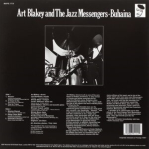 Blakey Art And The Jazz Messengers - Buhaina i gruppen Annet /  hos Bengans Skivbutik AB (1810375)