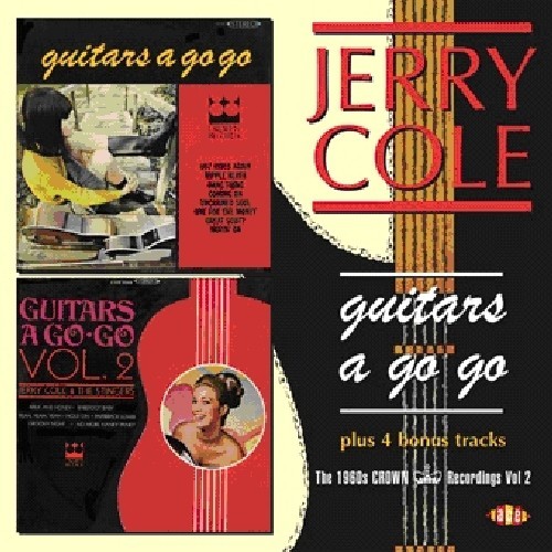 Cole Jerry - Guitars A Go Go: The 1960S Crown Re i gruppen CD / Rock hos Bengans Skivbutik AB (1810701)