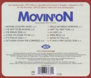 Hazlewood Lee - Movin' On i gruppen CD hos Bengans Skivbutik AB (1811079)