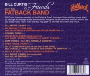 Bill Curtis And Friends - With The Fatback Band i gruppen CD hos Bengans Skivbutik AB (1811106)