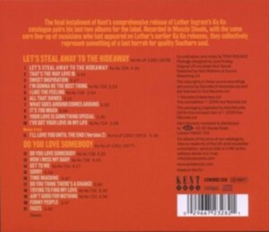 Ingram Luther - Let's Steal Away To The Hideway/Do i gruppen CD hos Bengans Skivbutik AB (1811252)