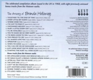 Holloway Brenda - Artistry Of Brenda Holloway With Bo i gruppen CD hos Bengans Skivbutik AB (1811482)
