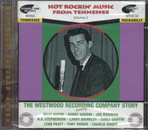 Various Artists - Hot Rockin' Music From Tennessee Vo i gruppen CD hos Bengans Skivbutik AB (1813784)