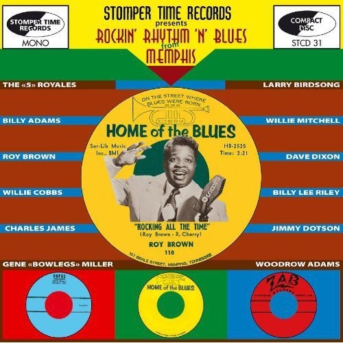 Rockin' Rhythm'n'blues From Memphis - Rockin' Rhythm'n'blues From Memphis i gruppen CD / Rock hos Bengans Skivbutik AB (1813790)
