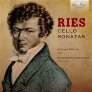 Ries Ferdinand - Cello Sonatas i gruppen CD hos Bengans Skivbutik AB (1820420)