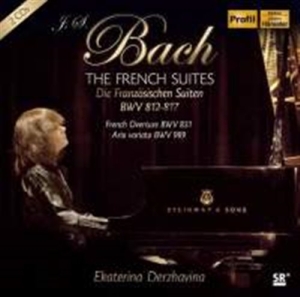 Bach J S - The French Suites i gruppen CD hos Bengans Skivbutik AB (1833262)