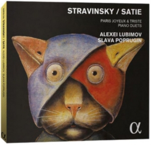 Satie / Stravinsky - Paris Joyeux & Triste i gruppen CD hos Bengans Skivbutik AB (1840141)