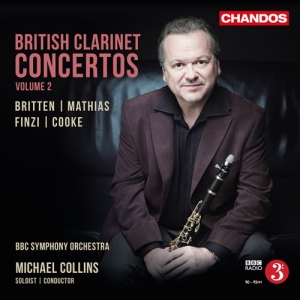 Britten / Cooke / Finzi / Mathias - British Clarinet Concertos, Vol. 2 i gruppen CD / Klassisk hos Bengans Skivbutik AB (1840147)