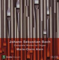 Marie-Claire Alain - Bach, Js: Complete Organ Works i gruppen CD / Klassisk hos Bengans Skivbutik AB (1844893)