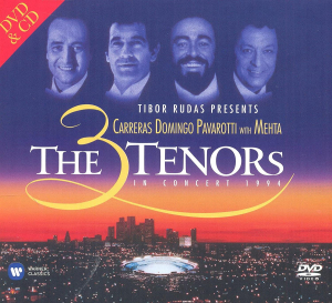 Luciano Pavarotti Plácido Dom - The 3 Tenors In Concert 1994 i gruppen CD / Pop-Rock hos Bengans Skivbutik AB (1847222)