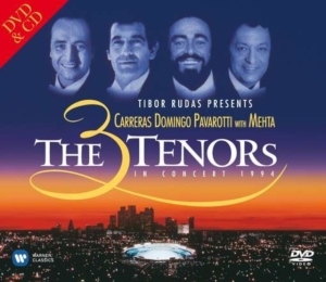 Luciano Pavarotti Plácido Dom - The 3 Tenors In Concert 1994 i gruppen Minishops / Pavarotti hos Bengans Skivbutik AB (1847222)