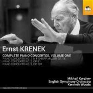 Krenek Ernst - Complete Piano Concertos, Vol. 1 i gruppen CD hos Bengans Skivbutik AB (1874077)