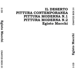 Macchi Egisto - Il Desrto/Pittura Comt./Pittura Mod i gruppen CD hos Bengans Skivbutik AB (1874339)