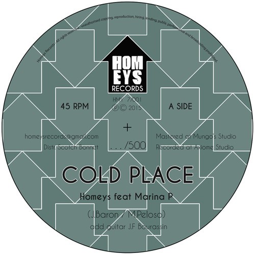 Homeys - Cold Place i gruppen VINYL / Rock hos Bengans Skivbutik AB (1876315)