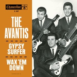 Avantis The - Gypsy Surfer / Wax 'Em Down (Blue V i gruppen VINYL hos Bengans Skivbutik AB (1876431)