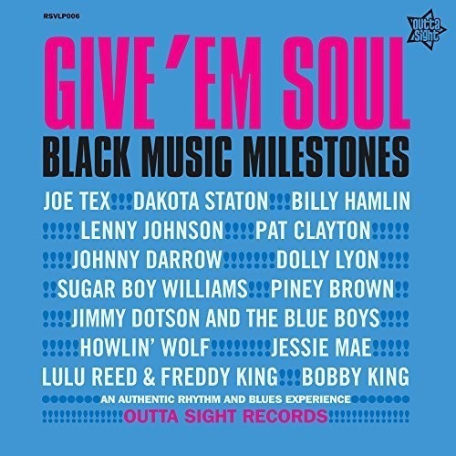 Blandade Artister - Give 'em Soul i gruppen VINYL / RNB, Disco & Soul hos Bengans Skivbutik AB (1883883)