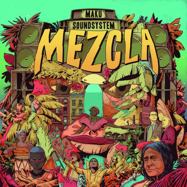 M.A.K.U. Soundsystem - Mezcla i gruppen VINYL / Worldmusic/ FolkeMusikkk hos Bengans Skivbutik AB (1891222)