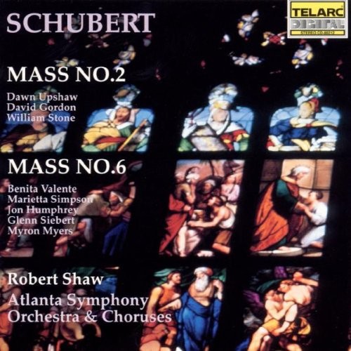 Atlanta Symp Orch/Shaw - Schubert: Mass No 2 & 6 i gruppen CD / Pop hos Bengans Skivbutik AB (1901862)