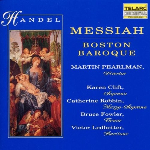 Boston Baroque/Pearlman - Handel: Messiah i gruppen CD / Pop hos Bengans Skivbutik AB (1901939)