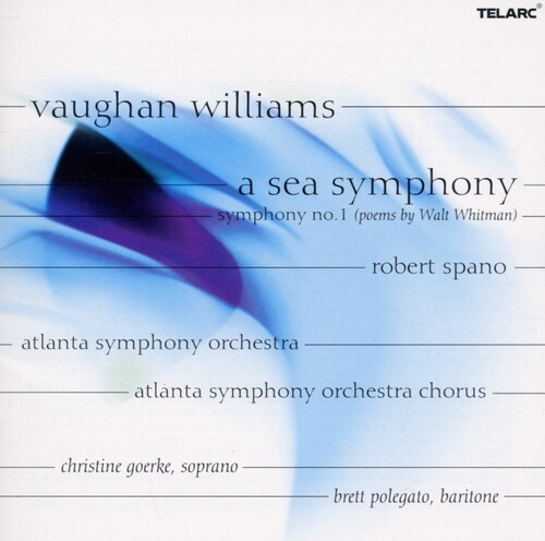 Atlanta Symp Orch/Spano - Vaughan Williams: Sea Symphony i gruppen CD / Pop hos Bengans Skivbutik AB (1902092)
