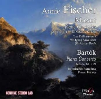 Mozart/Bartok:Piano Concertos - Annie Fischer/Bavarian Radio Orch. i gruppen CD / Klassisk hos Bengans Skivbutik AB (1911027)