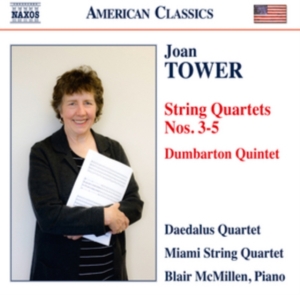 Tower Joan - String Quartets Nos. 3-5 i gruppen CD hos Bengans Skivbutik AB (1911042)
