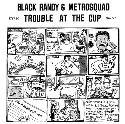 Black Randy & Metrosquad - Trouble At The Cup / Loner With A B i gruppen VINYL / Rock hos Bengans Skivbutik AB (1914002)