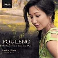 Poulenc Francis - Music For Piano Solo & Duo i gruppen Externt_Lager / Naxoslager hos Bengans Skivbutik AB (1914700)