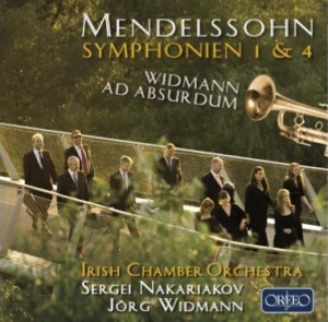 Mendelssohn Felix - Symphonies No. 1 & 4 i gruppen CD hos Bengans Skivbutik AB (1927388)