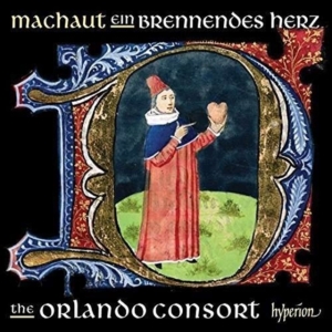 Machaut Guillaume De - A Burning Heart i gruppen CD hos Bengans Skivbutik AB (1927393)