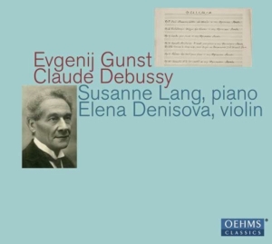 Debussy / Gunst - Evgenij Gunst & Claude Debussy i gruppen CD hos Bengans Skivbutik AB (1947620)