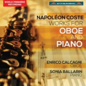 Coste Napoléon - Works For Oboe & Piano i gruppen CD hos Bengans Skivbutik AB (1947629)