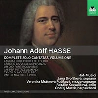 Hasse J A - Complete Solo Cantatas, Vol. 1 i gruppen CD hos Bengans Skivbutik AB (1949808)