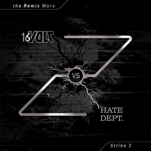 16 Volt Vs Hate Dept. - Remix Wars Volume 3 (Red Vinyl) i gruppen VINYL / Rock hos Bengans Skivbutik AB (1951398)