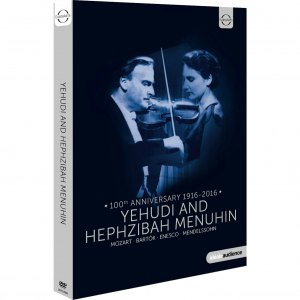 Yehudi Menuhin - Yehudi And Hephzibah Menuhin i gruppen Musikk / DVD Audio / Klassisk hos Bengans Skivbutik AB (1954081)