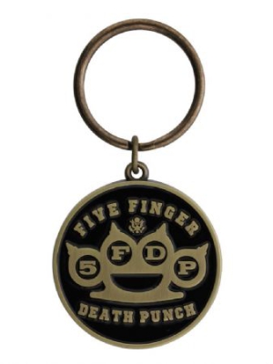 Five Finger Death Punsch - Ffdp Knuckle Keychain i gruppen Minishops / Five Finger Death Punch hos Bengans Skivbutik AB (1957467)