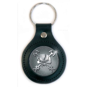Iron Maiden - Keyring Leather i gruppen Minishops / Iron Maiden hos Bengans Skivbutik AB (1957468)